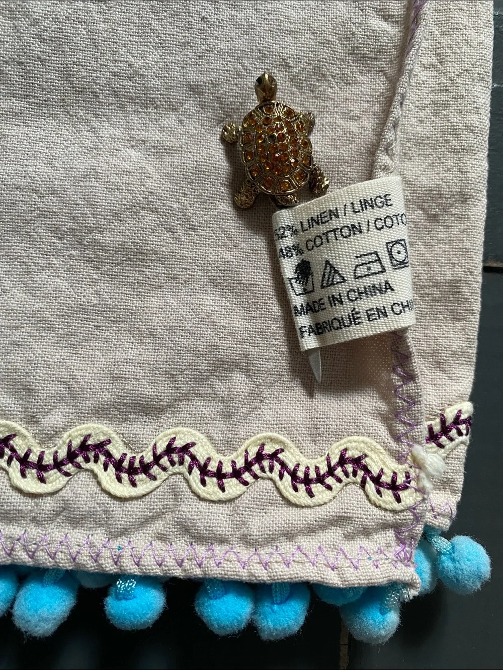 🌸Natural Life🌸Embroidered Kitchen Towel